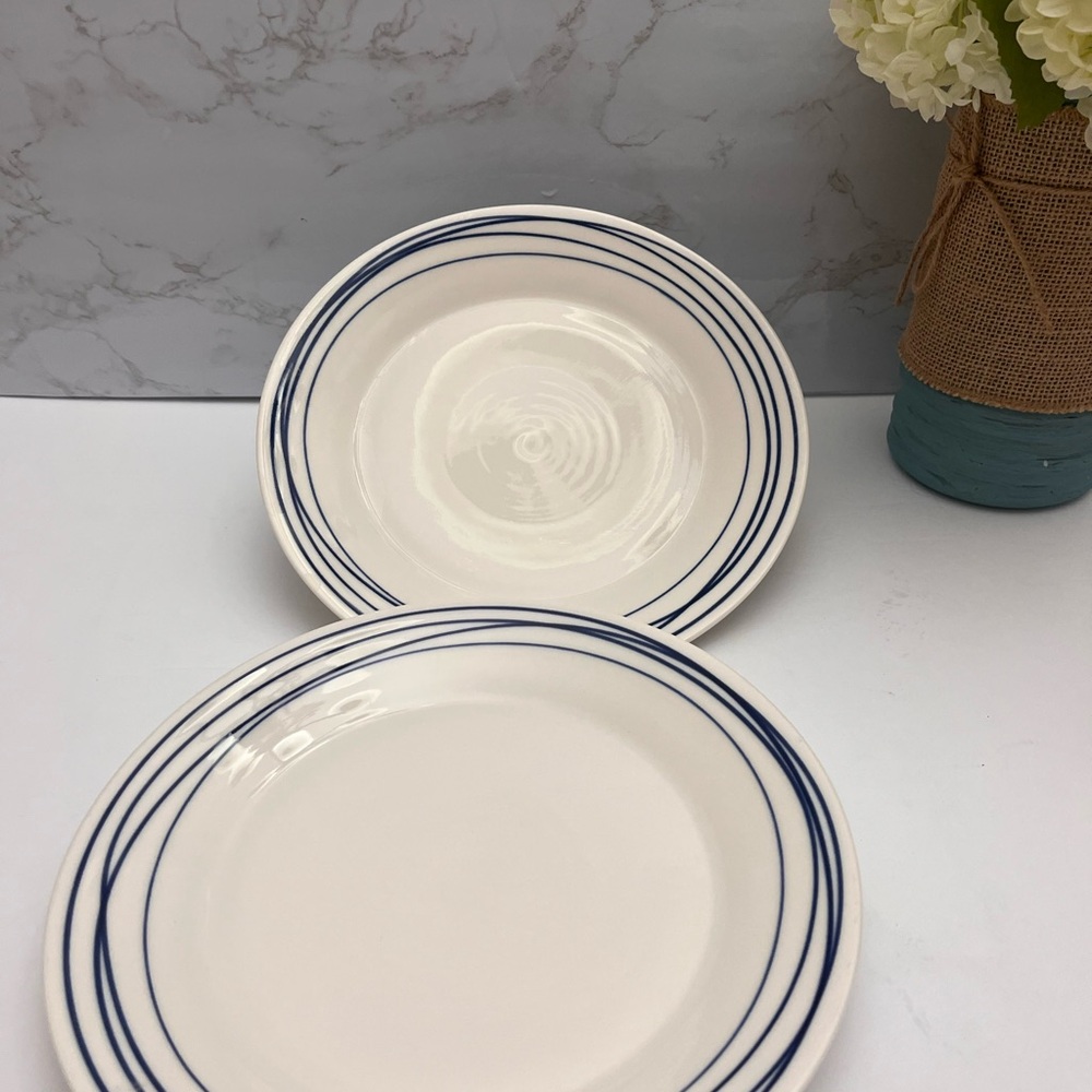 Royal Doulton White and Blue Dinnerware Set